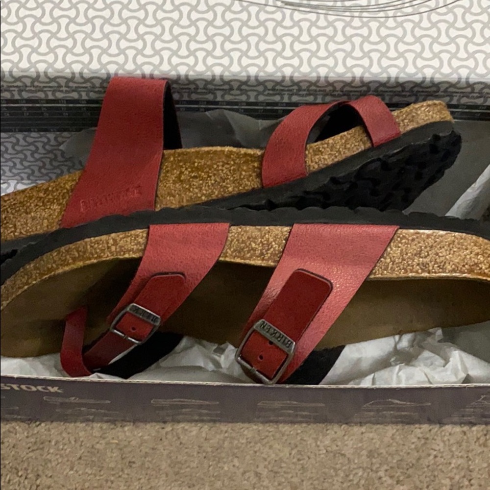 Vegan Birkenstocks. Practically new! 39 euro